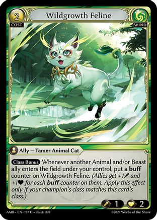 Wildgrowth Feline (197) -  Common