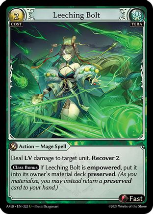 Leeching Bolt (222) -  Uncommon