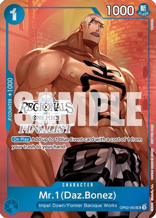M.1 (Daz.Bonez) (Régional en ligne 2024 Vol. 3) [Finaliste] (OP02-063) - Peu Commun