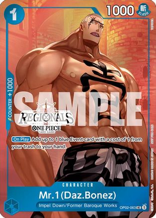 M.1 (Daz.Bonez) (Régional Hors Ligne 2024 Vol. 3) (OP02-063) - Peu Commun