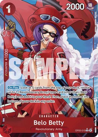 Belo Betty (Alternate Art) (OP05-015) - Rare