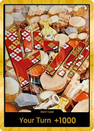 DON!! Card (Oden) (Gold) - DON!!