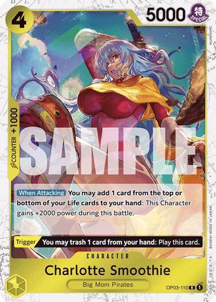 Charlotte Smoothie (Jolly Roger Foil) (OP03-110) - Rare