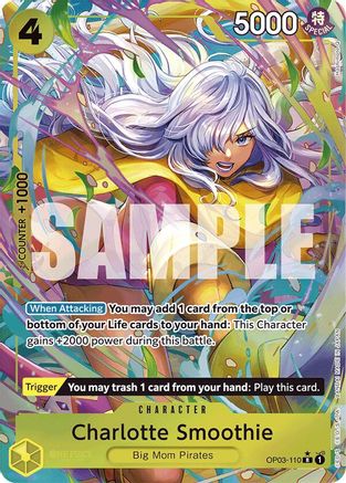 Charlotte Smoothie (Alternate Art) (OP03-110) - Rare