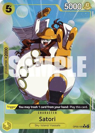 Satori (Alternate Art) (OP05-105) - Rare