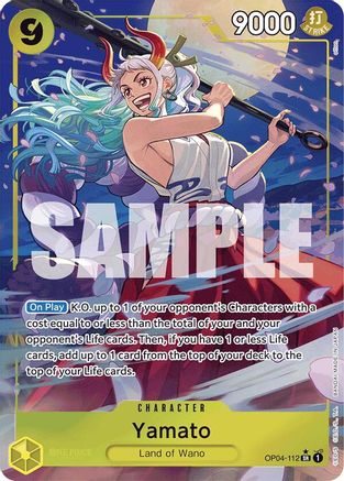 Yamato (OP04-112) (Alternate Art) (OP04-112) - Super Rare