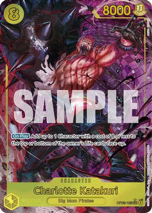 Charlotte Katakuri (Alternate Art) (OP03-123) - Secret Rare