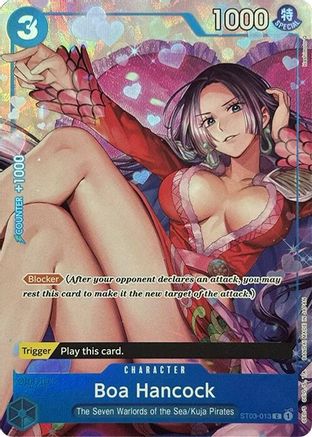 Boa Hancock (Collection de cartes Premium -Best Selection Vol. 2-) (ST03-013) - Commune