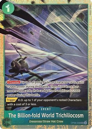 Trichiliocosme (Collection de cartes Premium -Meilleure sélection Vol. 2-) (OP06-038) - Peu commune