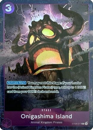 Île d'Onigashima (Collection de cartes Premium -Meilleure sélection Vol. 2-) (ST04-017) - Courante