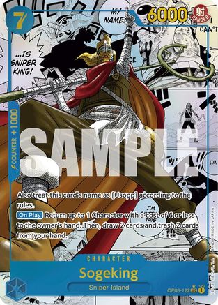 Sogeking (Manga) (OP03-122) - Secret Rare