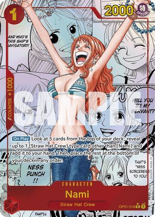 Nami (OP01-016) (Manga) (OP01-016) - Rare