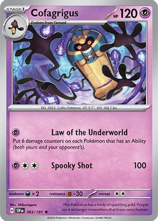 Tutankafer - 083/191 - Rare - Holofoil inversé