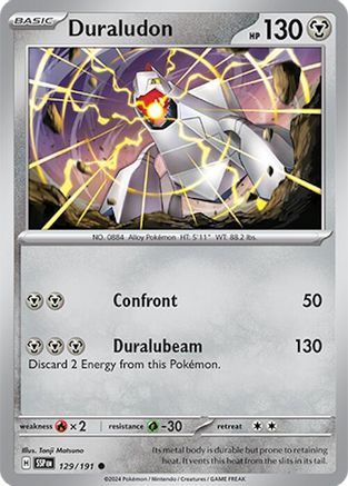 Duraludon - 129/191 - Common - Reverse Holofoil