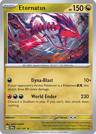 Éthernatos - 141/191 - Rare - Holofoil inversé