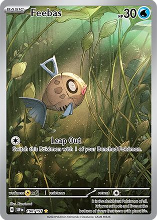 Feebas - 198/191  - Illustration Rare - Holofoil