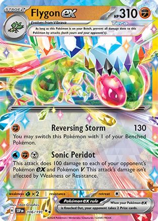 Flygon ex - 106/191  - Double Rare - Holofoil