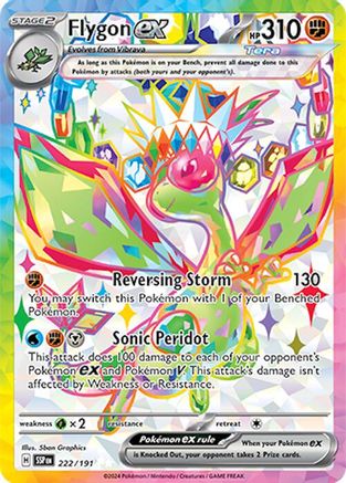Flygon ex - 222/191  - Ultra Rare - Holofoil
