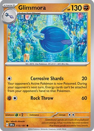 Glimmora - 115/191 - Commune - Reverse Holofoil