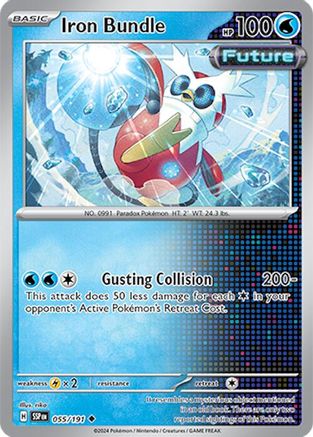 Iron Bundle - 055/191 - Uncommon - Reverse Holofoil