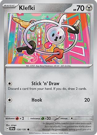 Klefki - 128/191 - Common - Reverse Holofoil