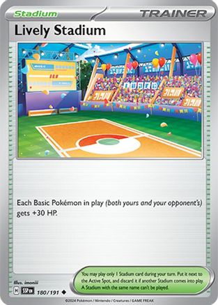 Lively Stadium - 180/191 - Uncommon - Reverse Holofoil