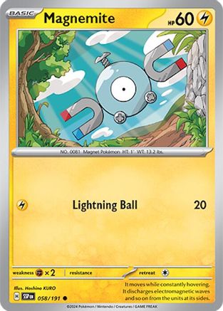 Magnemite - 058/191 - Common - Normal