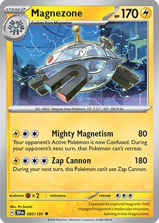 Magnezone - 060/191 - Uncommon - Reverse Holofoil
