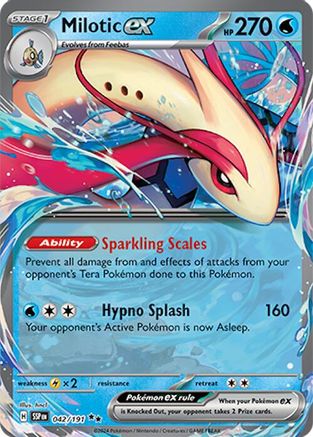 Milotic ex - 042/191  - Double Rare - Holofoil
