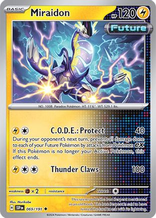 Miraidon - 069/191 - Uncommon - Reverse Holofoil