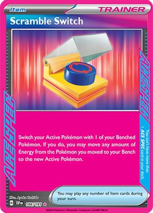 Brouillage Échange - 186/191 - Objet AS Rare - Holo