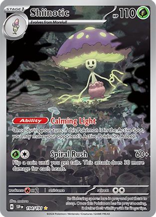 Shiinotic - 194/191  - Illustration Rare - Holofoil