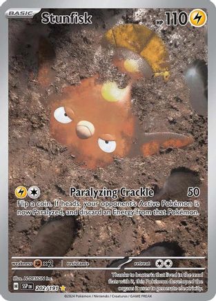 Stunfisk - 202/191  - Illustration Rare - Holofoil