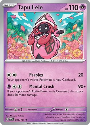 Tokopisco - 092/191 - Rare - Holofoil