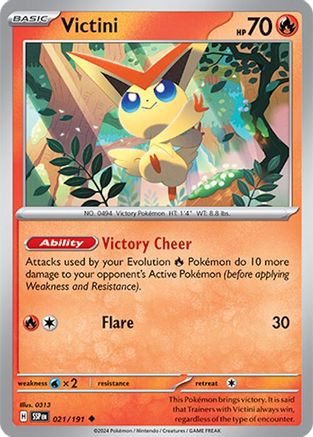 Victini - 021/191 - Uncommon - Reverse Holofoil