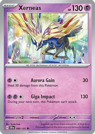 Xerneas - 088/191 - Peu commune - Normale
