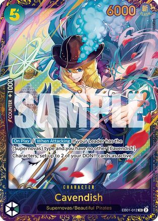 Cavendish (Coupe au trésor 2024) (EB01-012) - Super Rare