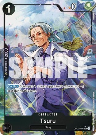 Tsuru (Full Art) (OP02-106) - Uncommon