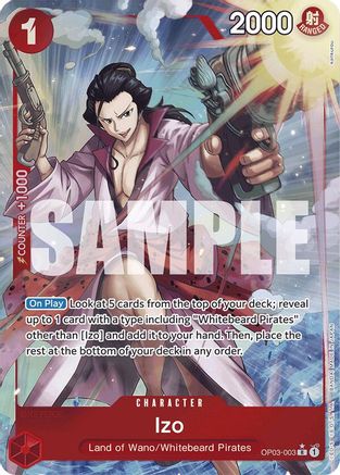 Izo (OP03-003) (Full Art) (OP03-003) - Rare