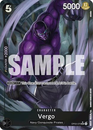 Vergo (Full Art) (OP03-079) - Uncommon