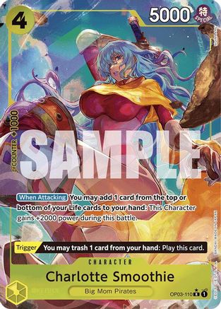 Charlotte Smoothie (Full Art) (OP03-110) - Rare
