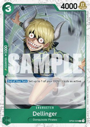 Dellinger (Feuille Jolly Roger) (OP04-029) - Commune