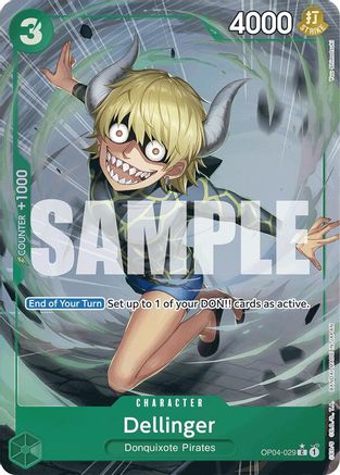 Dellinger (Full Art) (OP04-029) - Commune
