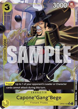 Capone"Gang"Bege (OP04-100) (Full Art) (OP04-100) - Rare