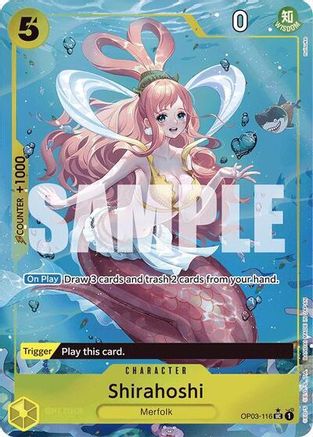 Shirahoshi (OP03-116) (Full Art) (OP03-116) - Uncommon
