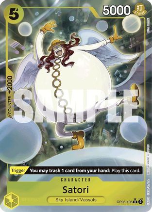 Satori (Full Art) (OP05-105) - Rare