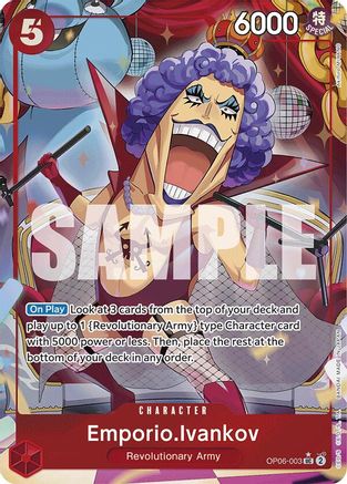 Emporio.Ivankov (Full Art) (OP06-003) - Uncommon
