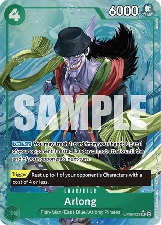Arlong (Alternate Art) (OP06-023) - Rare