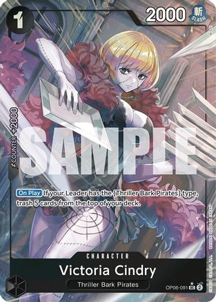 Victoria Cindry (Full Art) (OP06-091) - Uncommon