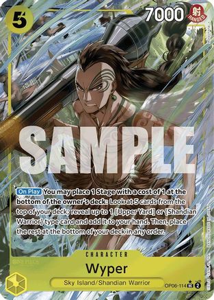 Wyper (Full Art) (OP06-114) - Uncommon